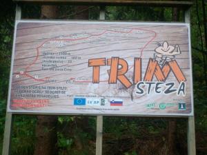 Trim steza Črna